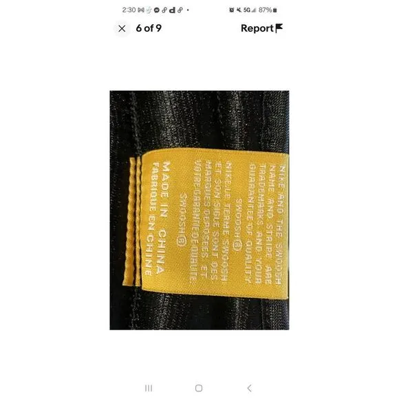 AuthenticJordan 1 Retro OG High Pollen NEW with Box Size 4.5 Womens‎ Size 6 #430
