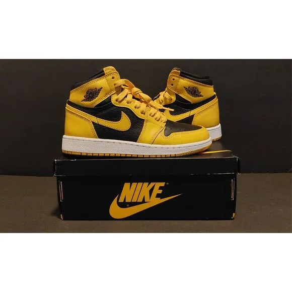 AuthenticJordan 1 Retro OG High Pollen NEW with Box Size 4.5 Womens‎ Size 6 #430