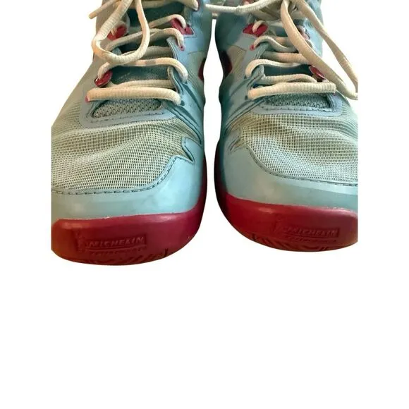 Babolat SFX3 All Court Clearwater/Cherry Tennis Shoes Women's Sz 6.5