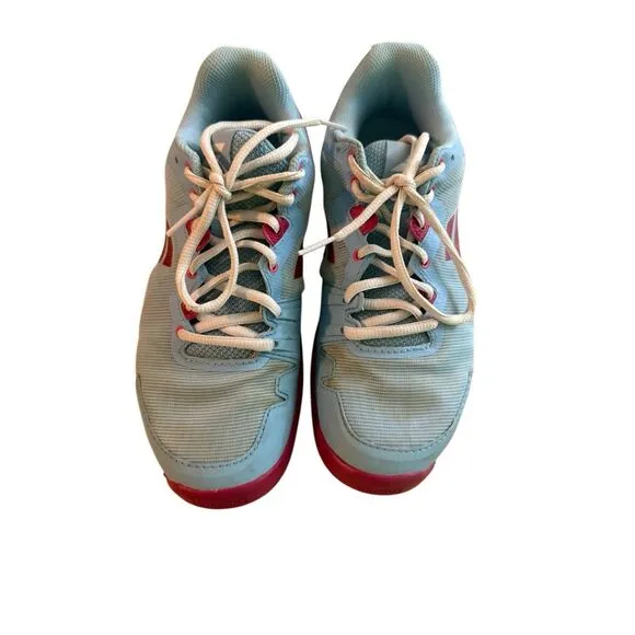Babolat SFX3 All Court Clearwater/Cherry Tennis Shoes Women's Sz 6.5