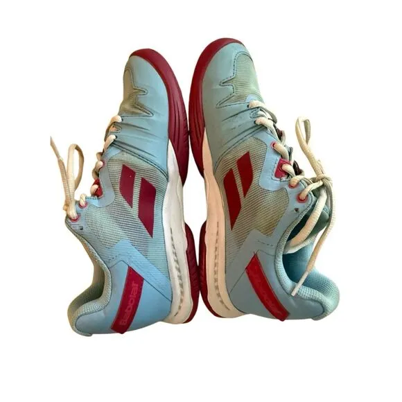 Babolat SFX3 All Court Clearwater/Cherry Tennis Shoes Women's Sz 6.5