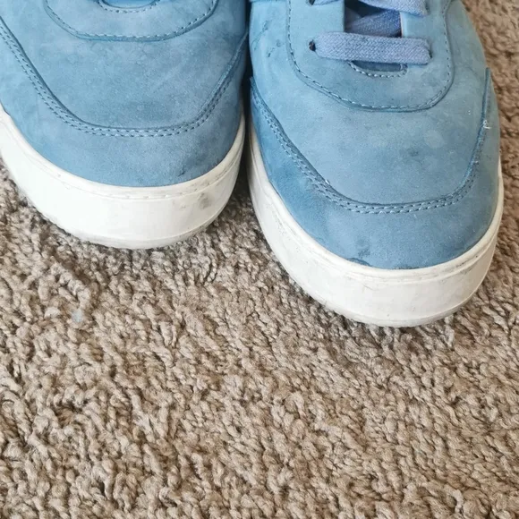 Bally Men's High top suede shoes