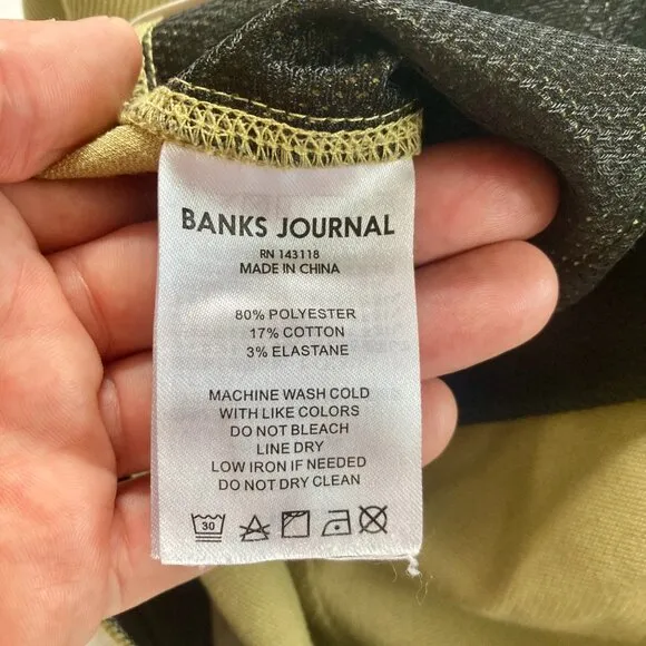 Banks Journal Summery Light Green Cordury Boardshort