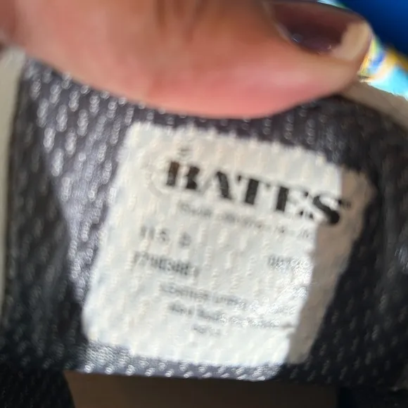 Bates Lites White Leather Military Navy Uniform Shoe Men's 11.5  EUC