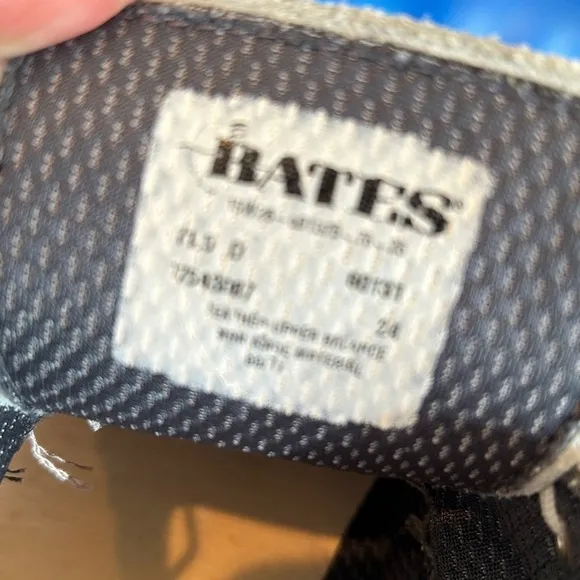 Bates Lites White Leather Military Navy Uniform Shoe Men's 11.5  EUC