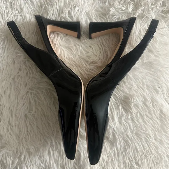 Bernardo Leather Sling-Back Pumps - Felicity