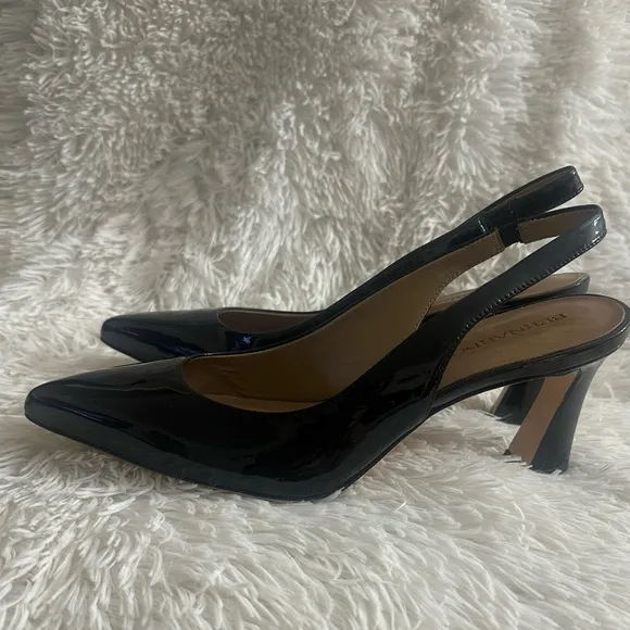Bernardo Leather Sling-Back Pumps - Felicity