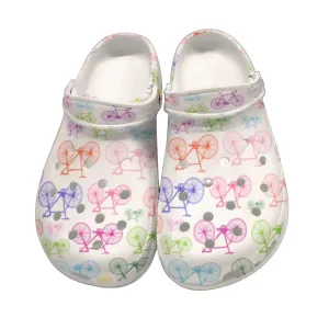 Bicycles White Rubber Shoes up to size 12