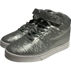 Big Boys Sneakers Size 6M FILA VULC 13 DIGITAL CASUAL SHOES Silver