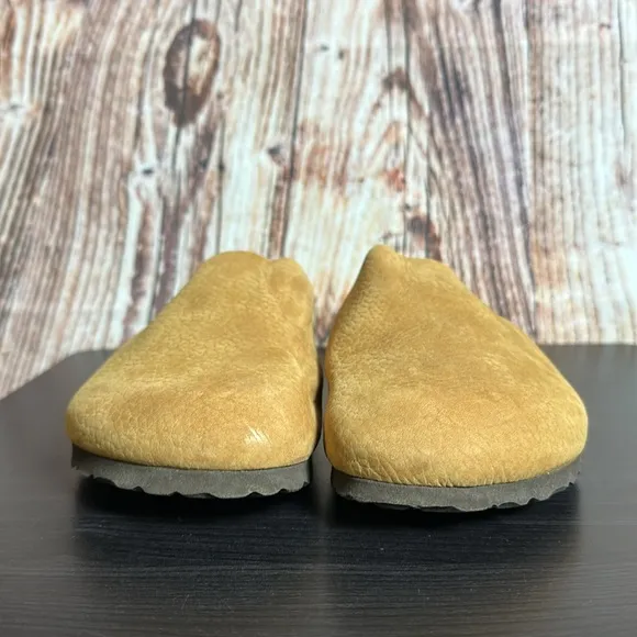 Birkenstock Amsterdam Leather Mules Womens Sz EU 39