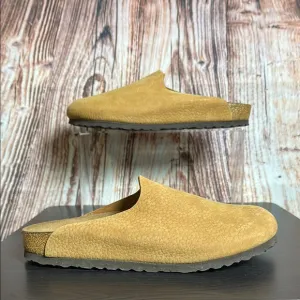 Birkenstock Amsterdam Leather Mules Womens Sz EU 39