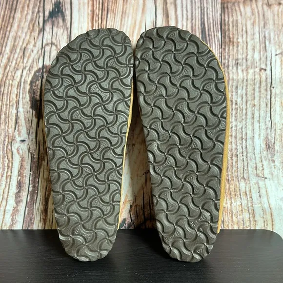 Birkenstock Amsterdam Leather Mules Womens Sz EU 39