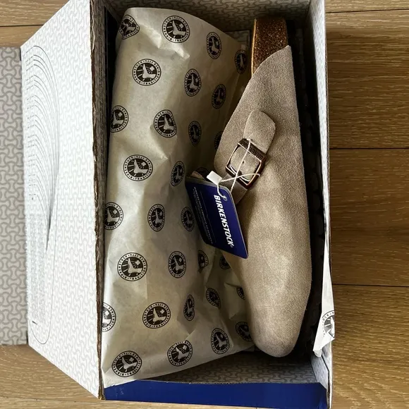 Birkenstock Boston Taupe eu42 us9