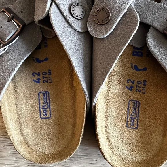 Birkenstock Boston Taupe eu42 us9