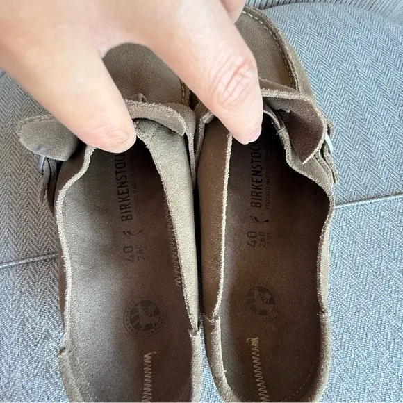 Birkenstock Buckley Suede leather Shoes - Women 9 &amp; Men 7.