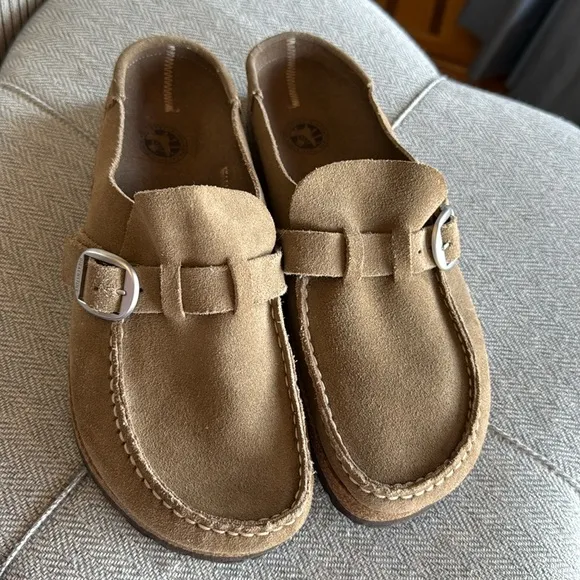 Birkenstock Buckley Suede leather Shoes - Women 9 &amp; Men 7.