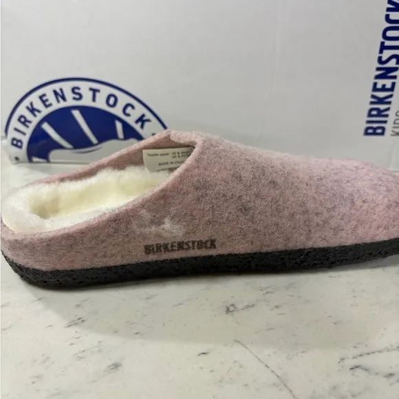 Birkenstock Kids Zermatt Outdoor Slipper Shoes with Shearling Lining Wool Shoes