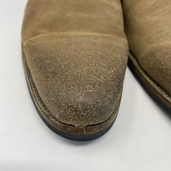 Blackstone Men's SCM001 Slip-On Suede Shoes in Rock Euro Size 43/US Size 10