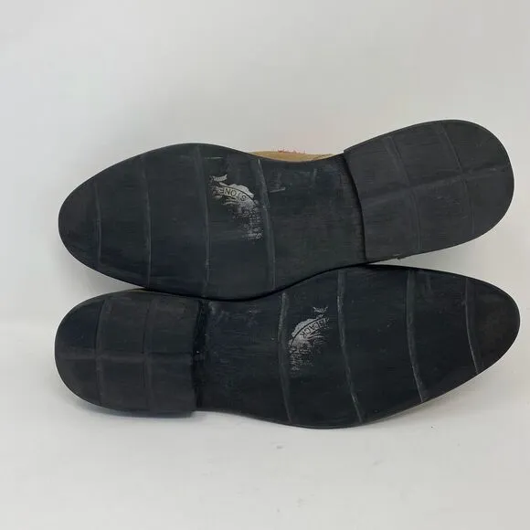Blackstone Men's SCM001 Slip-On Suede Shoes in Rock Euro Size 43/US Size 10