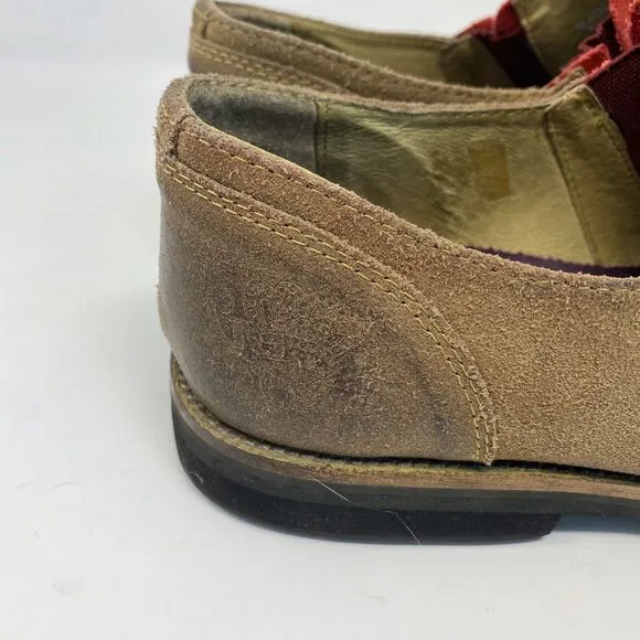 Blackstone Men's SCM001 Slip-On Suede Shoes in Rock Euro Size 43/US Size 10