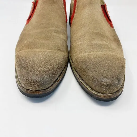 Blackstone Men's SCM001 Slip-On Suede Shoes in Rock Euro Size 43/US Size 10