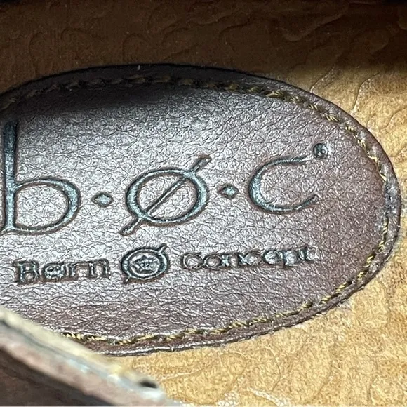 BOC BORN CONCEPT C03752 Women's Brown Monk Strap Leather Shoes 9 US/40.5 EU