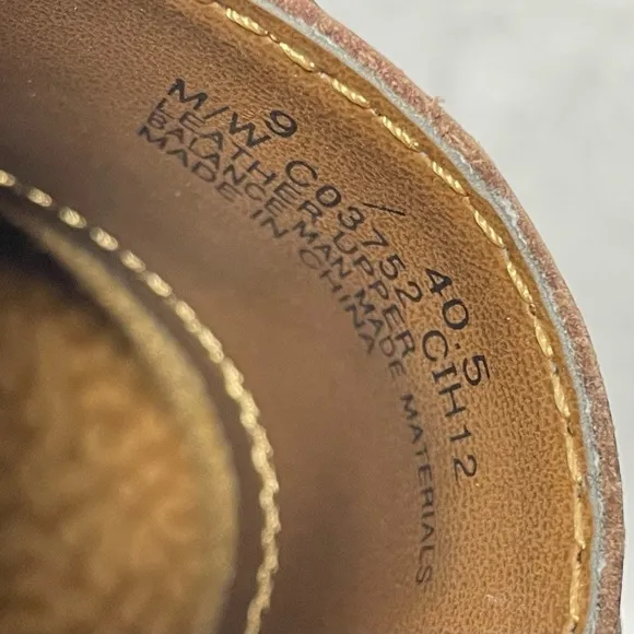 BOC BORN CONCEPT C03752 Women's Brown Monk Strap Leather Shoes 9 US/40.5 EU