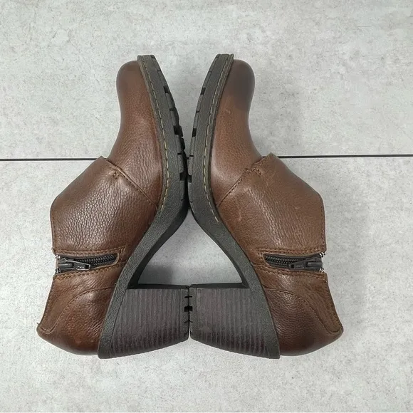 BOC BORN CONCEPT C03752 Women's Brown Monk Strap Leather Shoes 9 US/40.5 EU