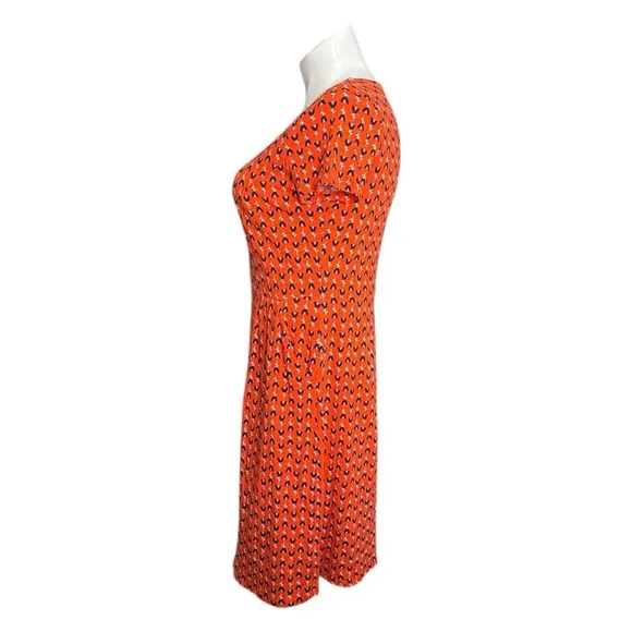 Boden Phoebe Jersey Knit Cotton Dress in Popsicle Tulip Size US 10R