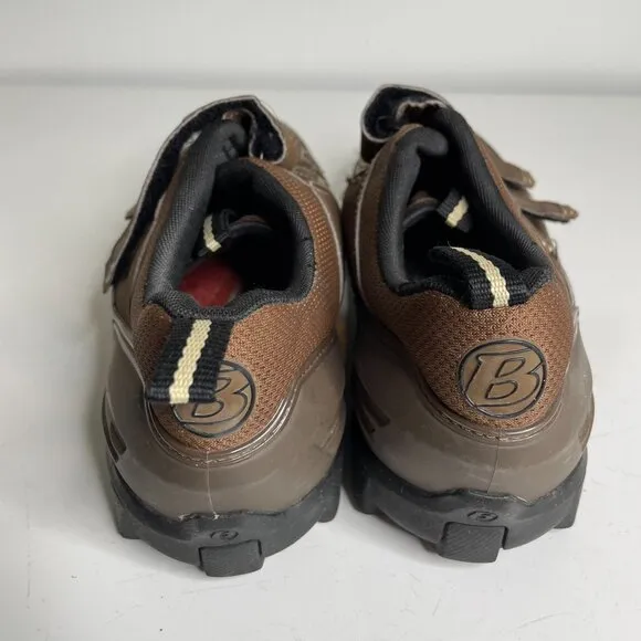 Bontrager Mens Brown Mountain MTB Cycling Biking Shoes Size 10 US 410476 w/box