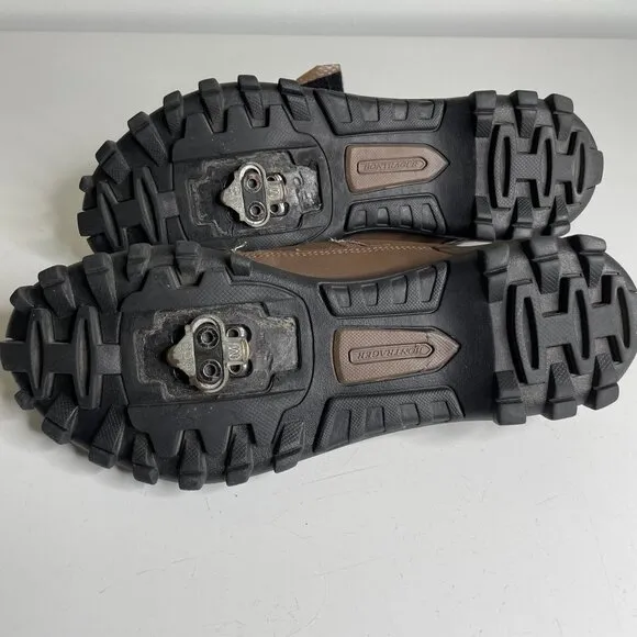 Bontrager Mens Brown Mountain MTB Cycling Biking Shoes Size 10 US 410476 w/box