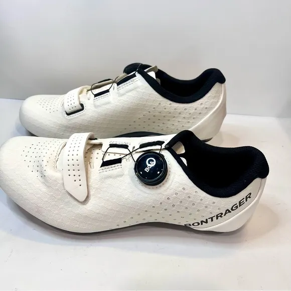 Bontrager NEW Circuit Road Cycling White Shoes Men Size EU 39 US 6 UK 5.5 NWOT