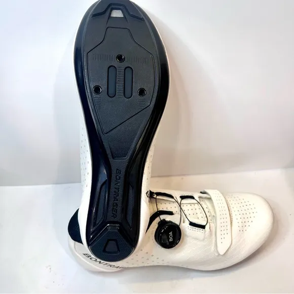 Bontrager NEW Circuit Road Cycling White Shoes Men Size EU 39 US 6 UK 5.5 NWOT