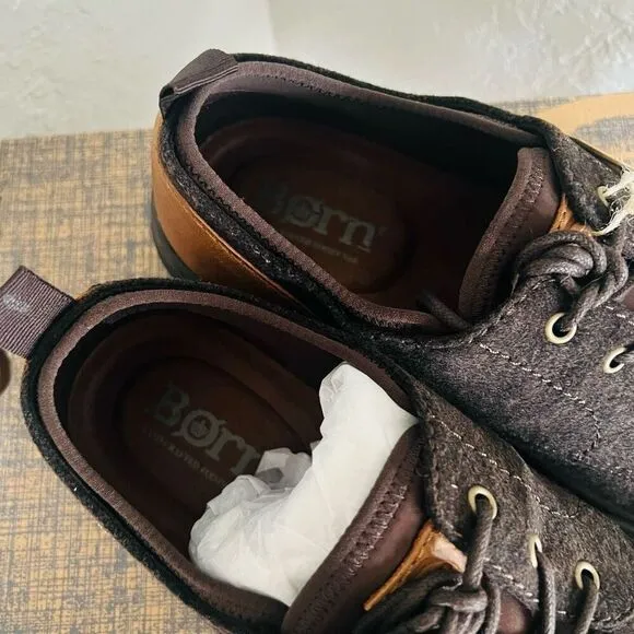 BORN Marcus Lightweight Sneaker, Dress Comfort Shoe, Dark Brown, Size 13, NWT
