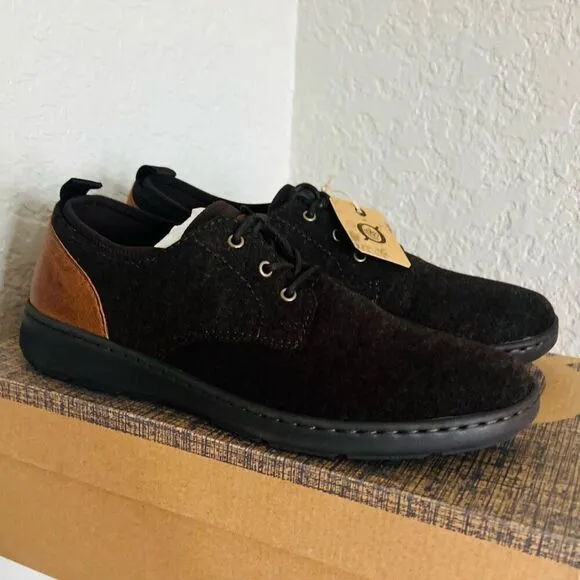BORN Marcus Lightweight Sneaker, Dress Comfort Shoe, Dark Brown, Size 13, NWT