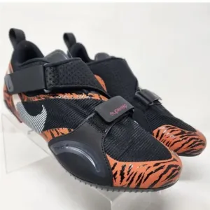 BRAND NEW CYCLING SHOES WOMEN'S  BLACK ORANGE TIGER SUPERREP CYCLE MESH UPPER