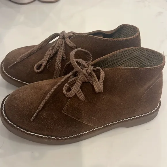 Brand new j crew dark brown high top shoes size 2