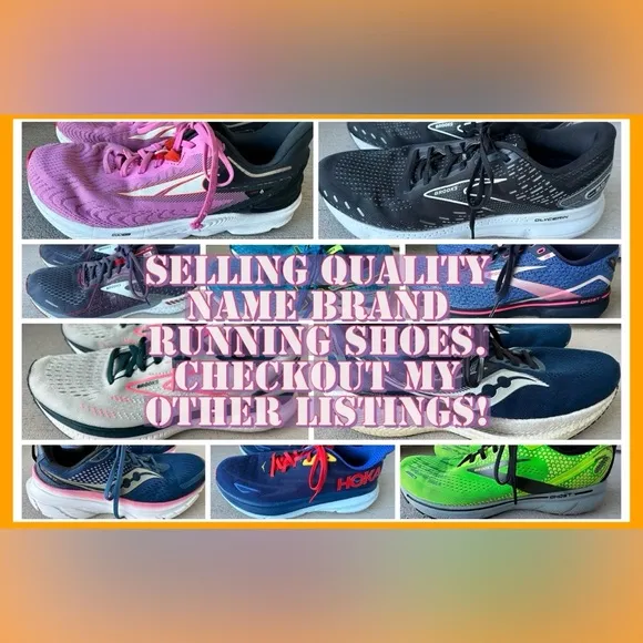Brooks Addiction 13 Purple Blue Running Shoes Women’s Size 10 Narrow 2A VGC