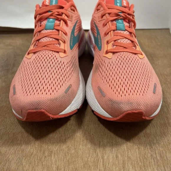 Brooks Adrenaline GTS 22 Womens Size 11 Medium (B) Orange Running Shoes
