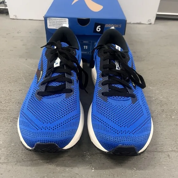Brooks &quot;Revel 6&quot; Men's All-Day Running Shoes Victoria Blue/Black/Springbud 11 D