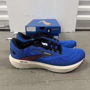 Brooks &quot;Revel 6&quot; Men's All-Day Running Shoes Victoria Blue/Black/Springbud 11 D
