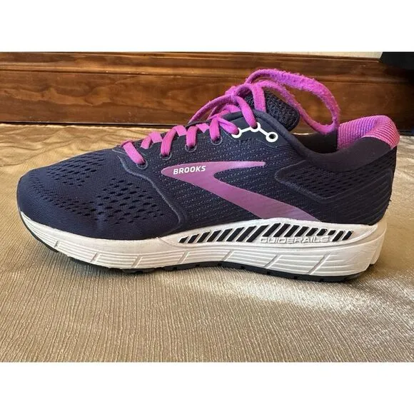 BROOKS Ariel‎ 20 Womens Running Shoes Walking Active Sneakers Navy Blue Pink 9 B