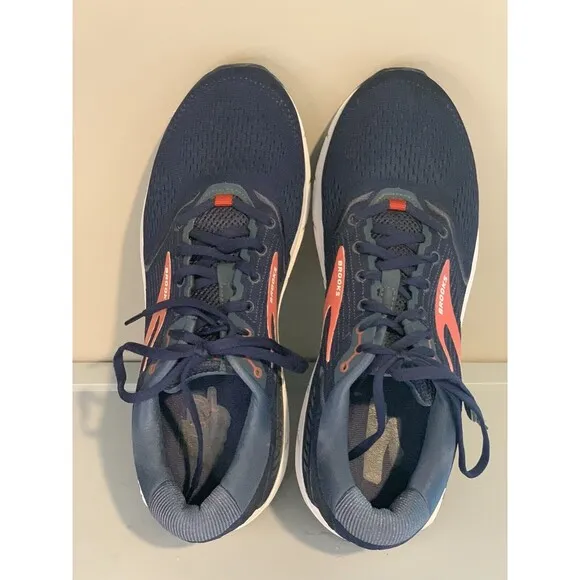 Brooks Beast 20‎ Mens Running Shoes Blue Athletic Sneaker Size 12.5M