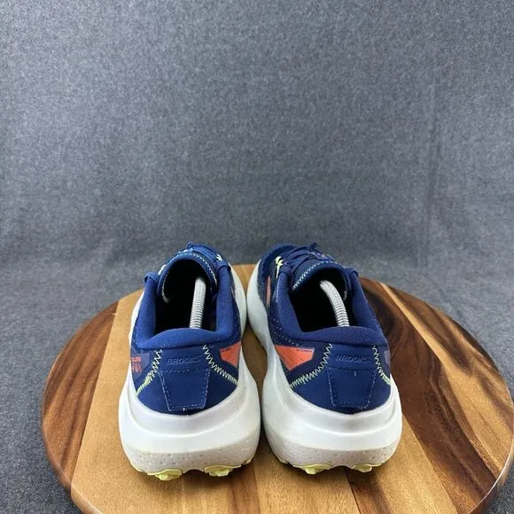 Brooks Caldera 6 Mens Size 12D Shoes Long Distance Ultra Trail Running Navy