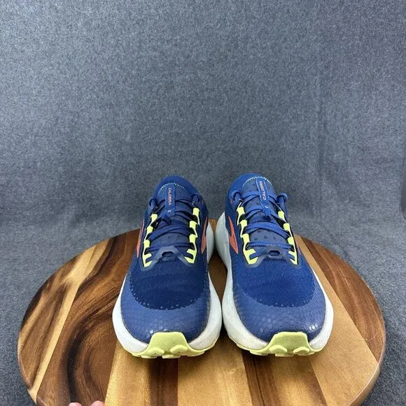 Brooks Caldera 6 Mens Size 12D Shoes Long Distance Ultra Trail Running Navy