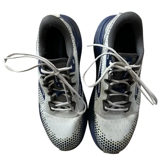 Brooks Caldera 6 Oyster Blue Pearl Trail Running Sneakers Shoes Men’s Size 11.5D