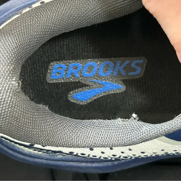 Brooks Caldera 6 Oyster Blue Pearl Trail Running Sneakers Shoes Men’s Size 11.5D