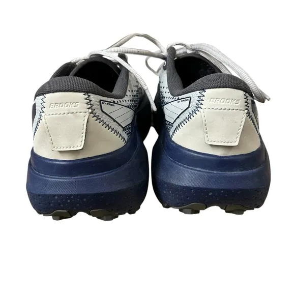 Brooks Caldera 6 Oyster Blue Pearl Trail Running Sneakers Shoes Men’s Size 11.5D