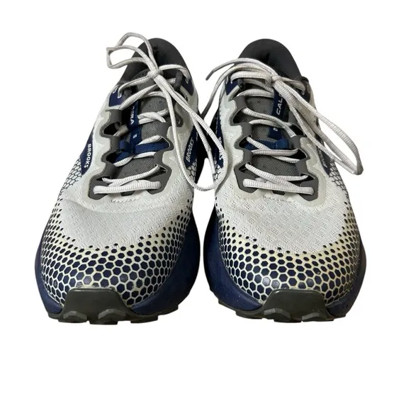 Brooks Caldera 6 Oyster Blue Pearl Trail Running Sneakers Shoes Men’s Size 11.5D
