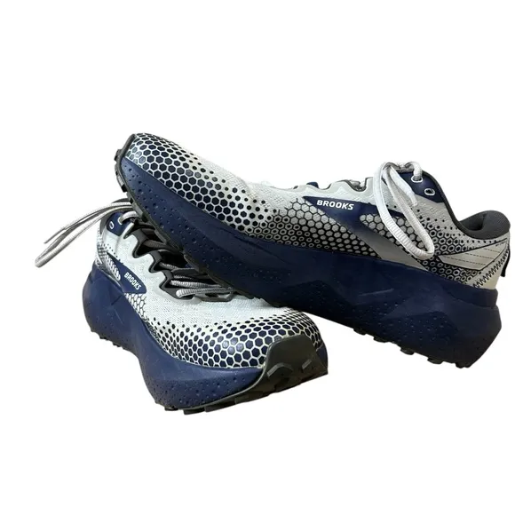 Brooks Caldera 6 Oyster Blue Pearl Trail Running Sneakers Shoes Men’s Size 11.5D